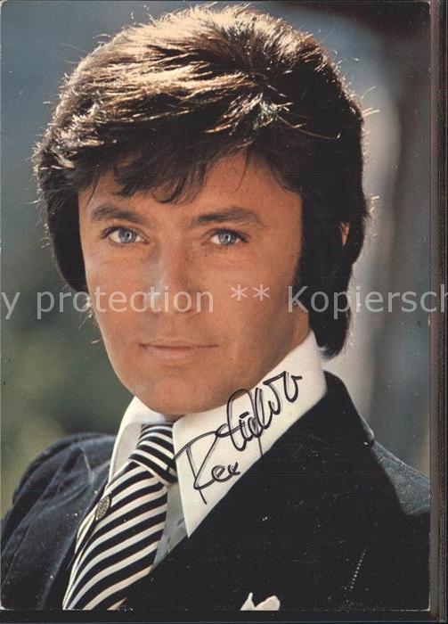 Saenger Band Rex Gildo Autogramm