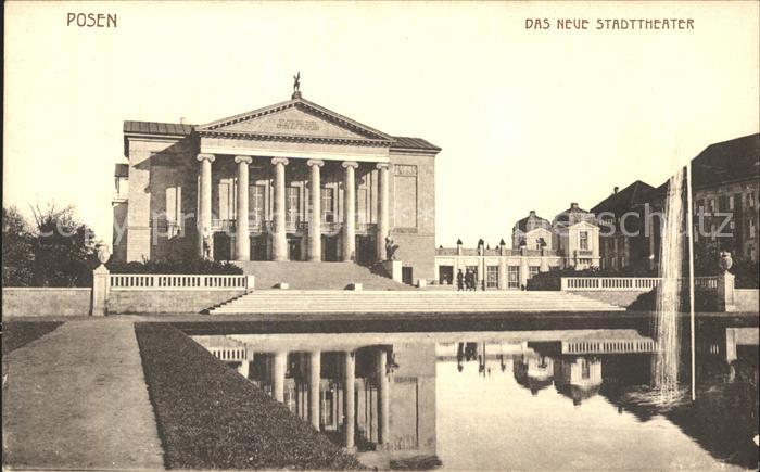 Posen Poznan Neues Stadttheater