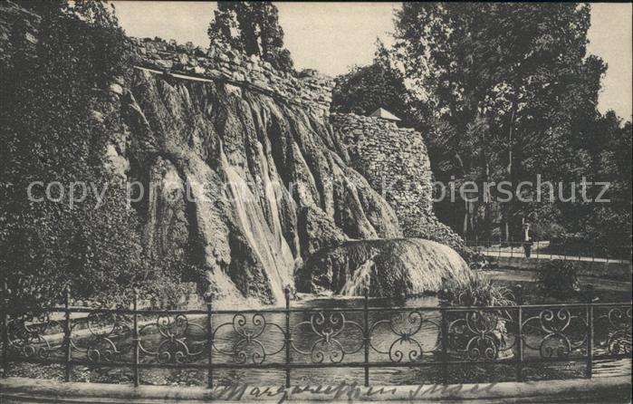 Budapest Heisser Wasserfall auf der Margarethen Insel