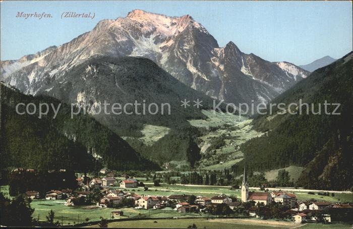Mayrhofen Zillertal Panorama
