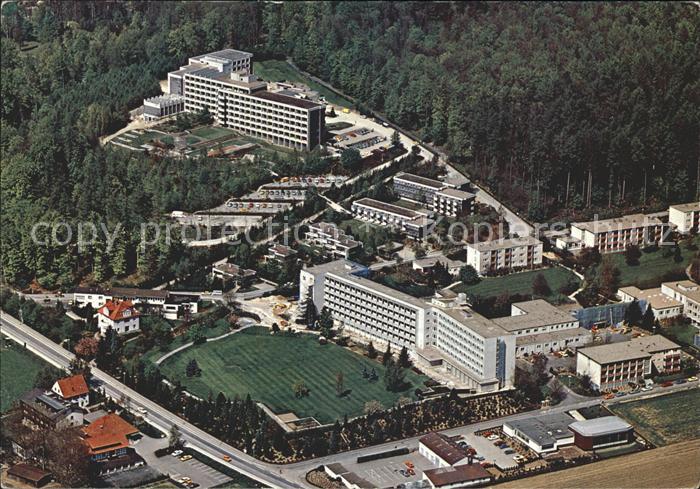 Bad Driburg Fachklinik Rosenberg und Klinik Berlin BfA Fliegeraufnahme