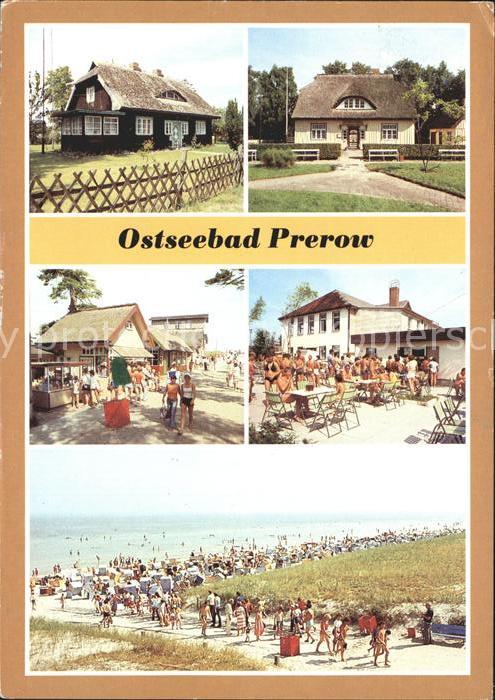 Prerov Rohrgedeckter Katen Rat der Gemeinde Hauptweg zum Strand HO Gaststaette D