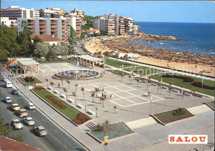 Salou Fountain and beach