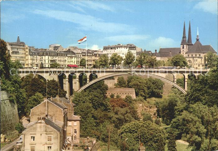 LUXEMBOURG  Luxemburg Pont Adolphe Cathedrale et Valle de la Petrusse