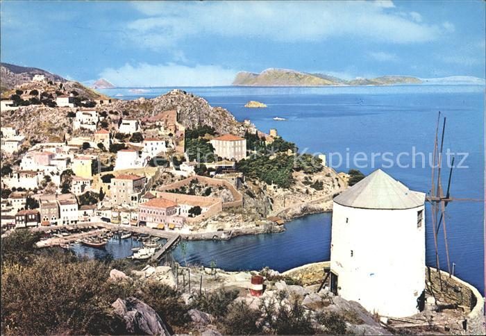 Hydra Greece Vue vers la maison Kountoriotis