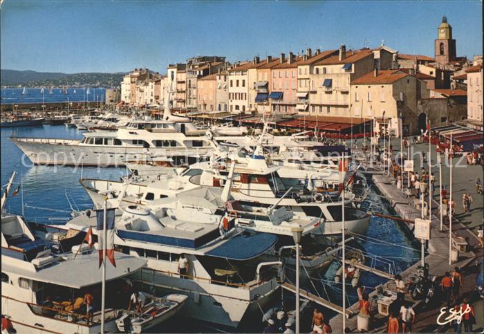 Saint Tropez Var Les quais et le port