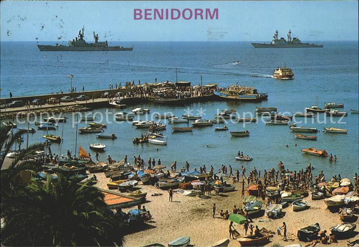 Benidorm Puerto y playa Poniente Fregatten