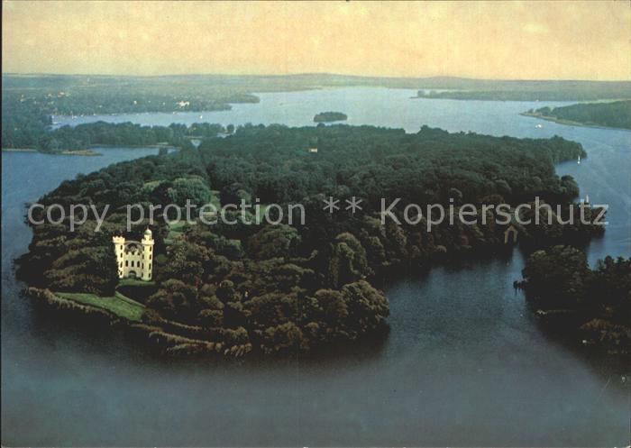 BERLIN  CITY Pfaueninsel Fliegeraufnahme