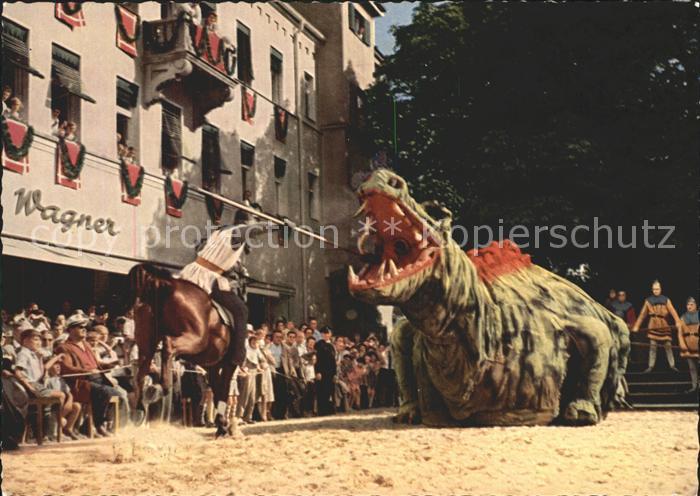 Furth Wald Der Drachenstich aeltestes Volksschauspiel