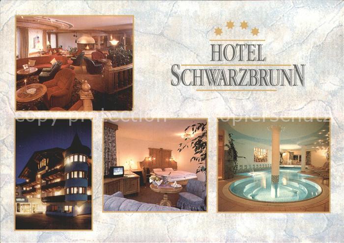 Stans Tirol Hotel Schwarzbrunn Gastraum Zimmer Swimmingpool