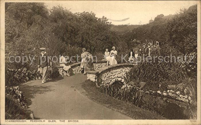 Scarborough UK Peasholm Glen The Bridge