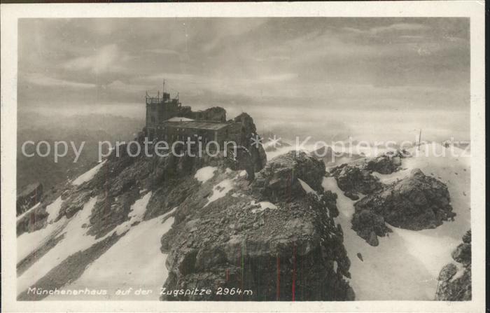 Zugspitze Muenchener Haus