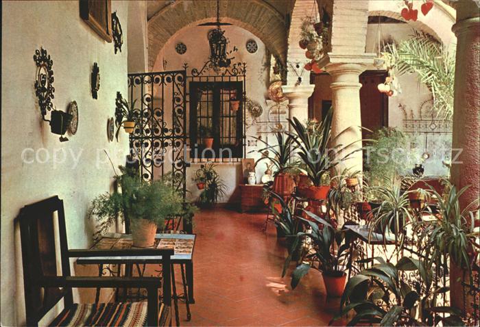 Cordoba Andalucia Patio tipico Typischer Innenhof