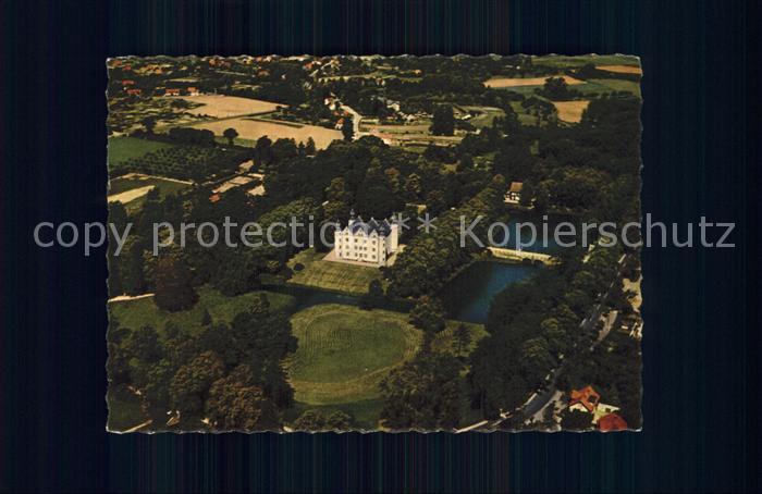 Ahrensburg Schloss Erbauer Peter Rantzau 16. Jhdt. Fliegeraufnahme