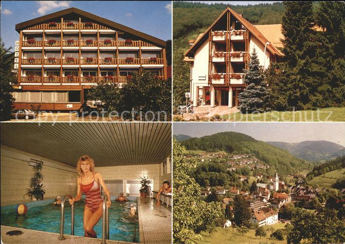 Ottenhoefen Schwarzwald Hotel Restaurant Pflug Hallenbad Ferienappartments