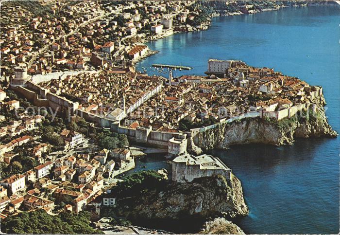 Dubrovnik Ragusa Blick auf die Altstadt