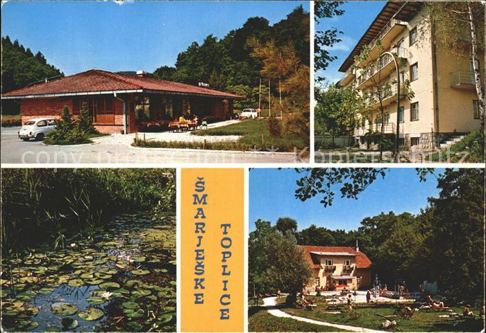 Smarjeske Toplice Restaurant Hotel Teich Seerosen