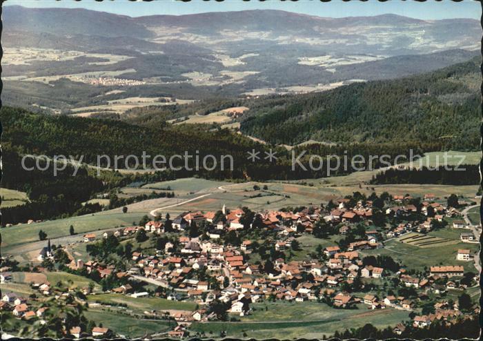 Bodenmais Luftkurort Fliegeraufnahme