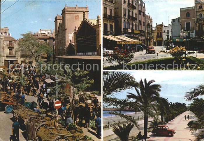 Vinaroz Mercado Plaza Jovellar Paseo y Playa