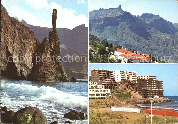 San Agustin Gran Canaria Roque El dedo de Dios Parador de Tejeda