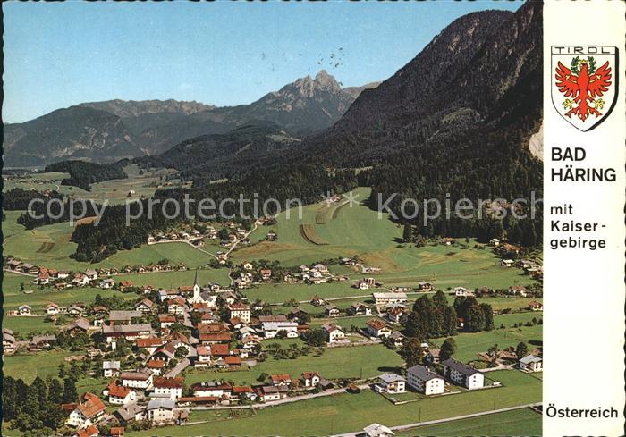 Bad Haering Tirol mit Kaisergebirge