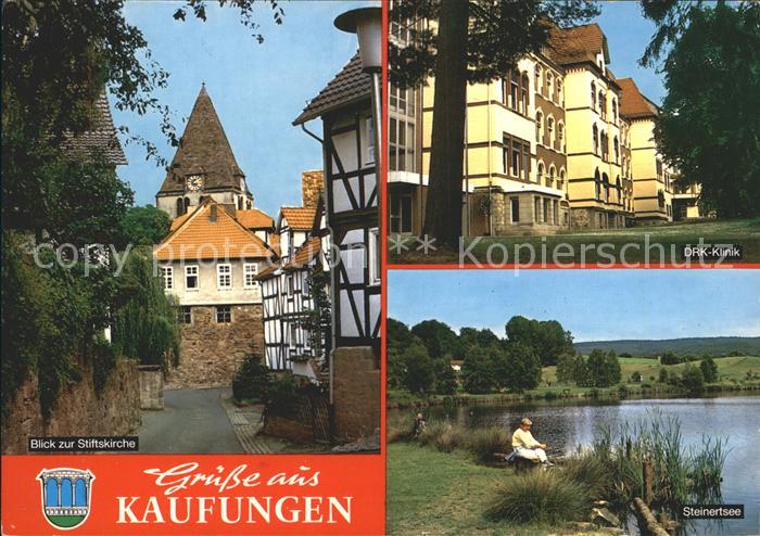 Kaufungen Hessen Stiftskirche DRK Klinik Steinertsee
