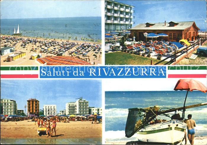 Rivazzurra Strand Restaurant Fischerboot