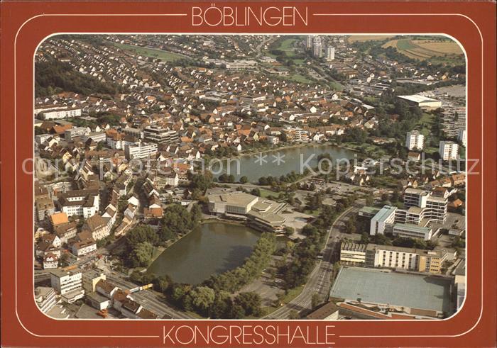 Boeblingen Kongresshalle Fliegeraufnahme