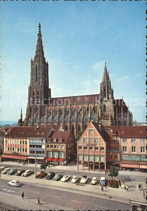 Ulm Donau Muenster hoechster Kirchturm der Welt