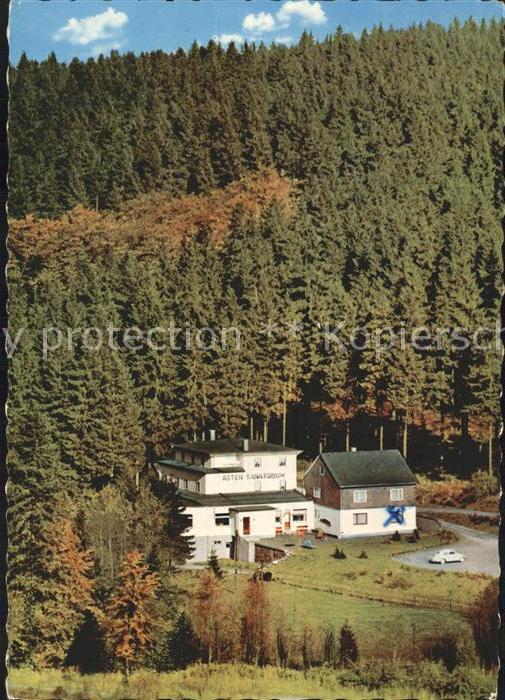 Winterberg Hochsauerland Asten Sanatorium
