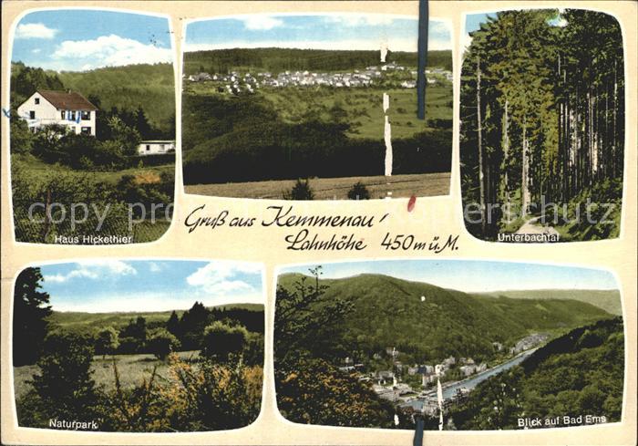 Kemmenau Haus Hickethier Unterbachtal Wald Naturpark Bad Ems