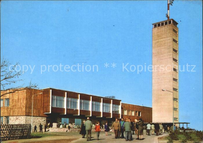 Oberwiesenthal Erzgebirge HOG Fichtelberghaus mit Aussichtsturm