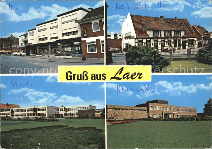 Laer Steinfurt Teilansichten Schule Klinik