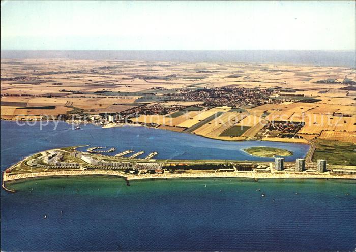 Burg Fehmarn Ostseebad Fliegeraufnahme