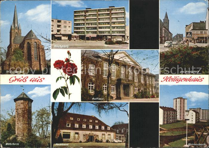 Heiligenhaus Mettmann St Suitbertus Kirche Kirchplatz Nonnenbruch Parkhaus Ratha