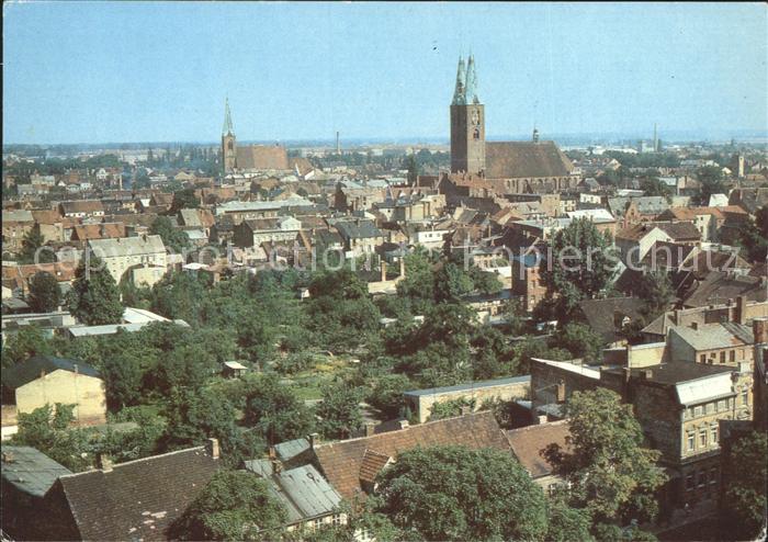 Stendal Blick ueber die Stadt