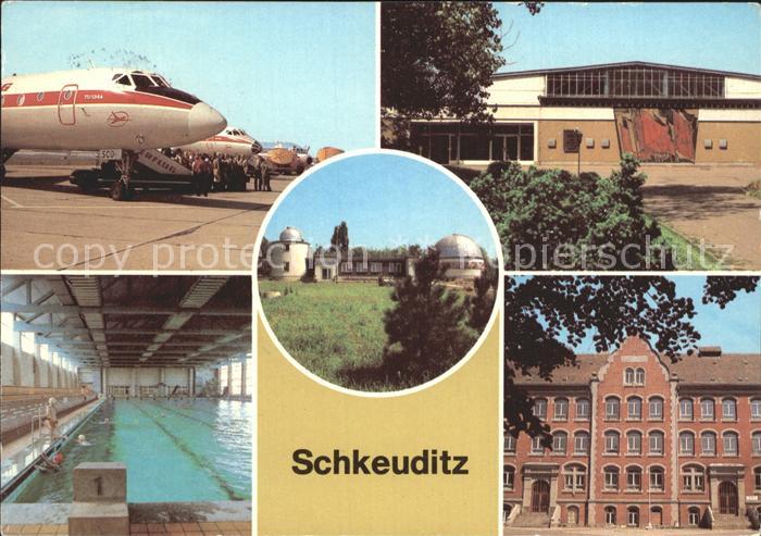Schkeuditz Flughafen Planetarium Schwimmhalle Lessing Oberschule