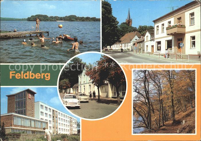 Feldberg Mecklenburg Haussee Fuerstenberger Strasse FDGB Erholungsheim Schmaler