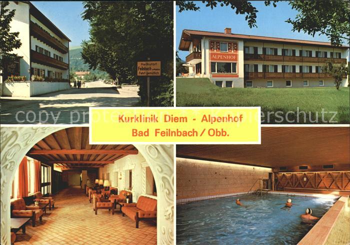 Bad Feilnbach Kurklinik Diem Alpenhof Hallenbad