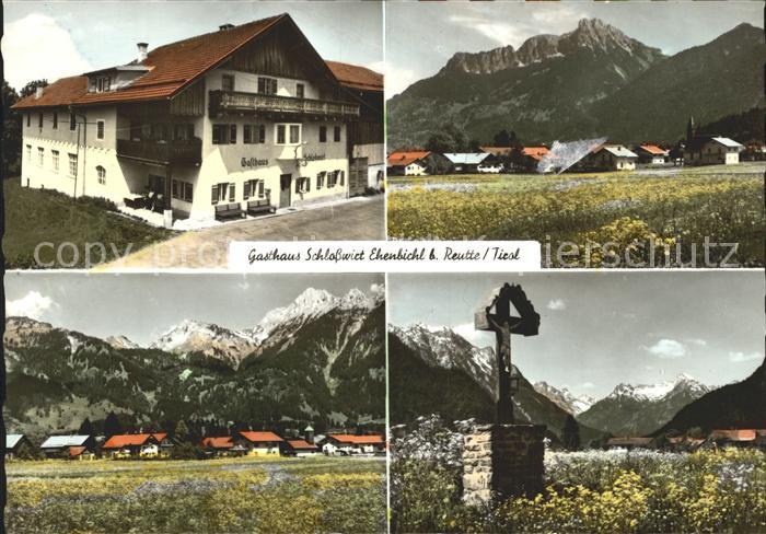 Ehenbichl Gasthaus Schlosswirt Alpen Kreuz