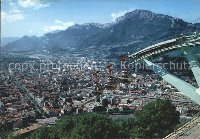 Grenoble Vue de la station superieure du telephe