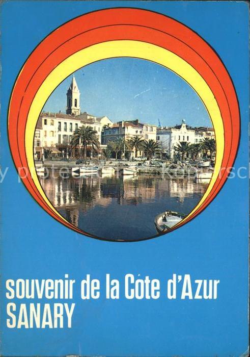 Sanary-sur-Mer Hafenpartie