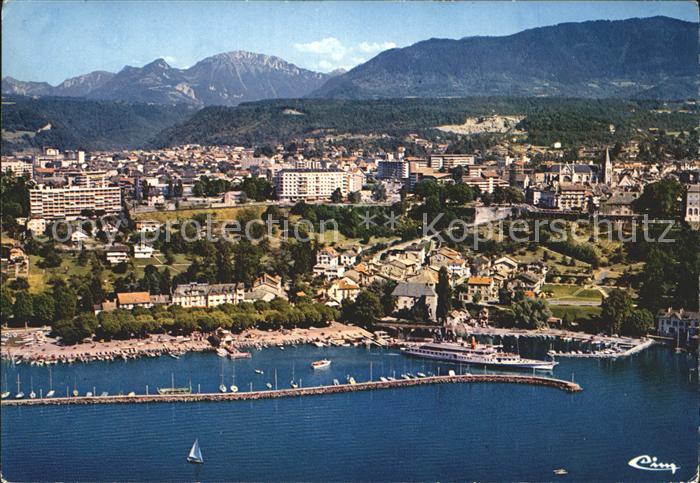 Thonon-les-Bains Vue generale aerienne