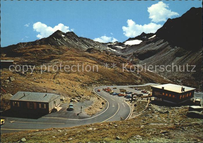 Timmelsjoch Rasthaus mit Zollstation Hochalpenstrasse