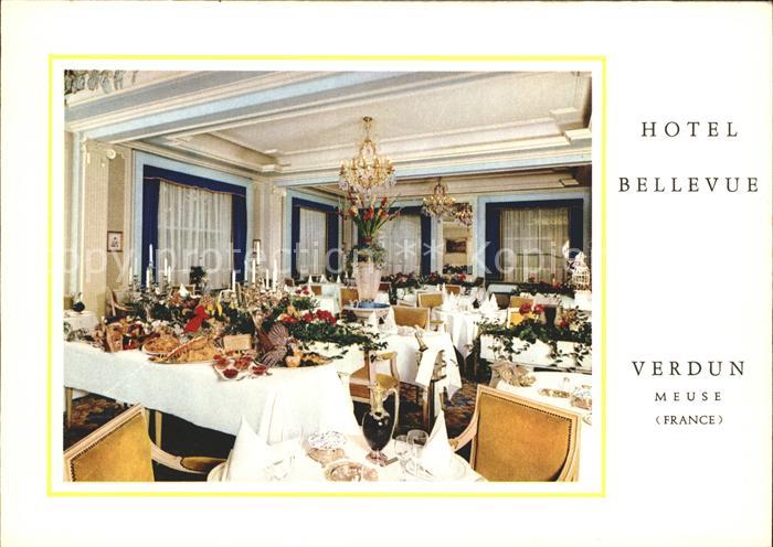 Verdun Meuse Hotel Bellevue Speisesaal