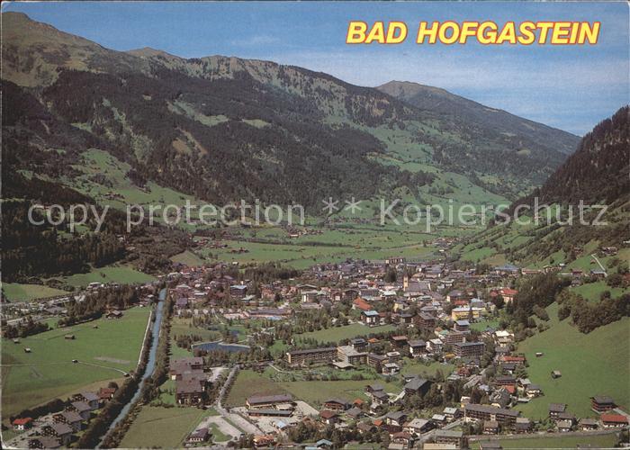 Bad Hofgastein Sommerpanorama Fliegeraufnahme
