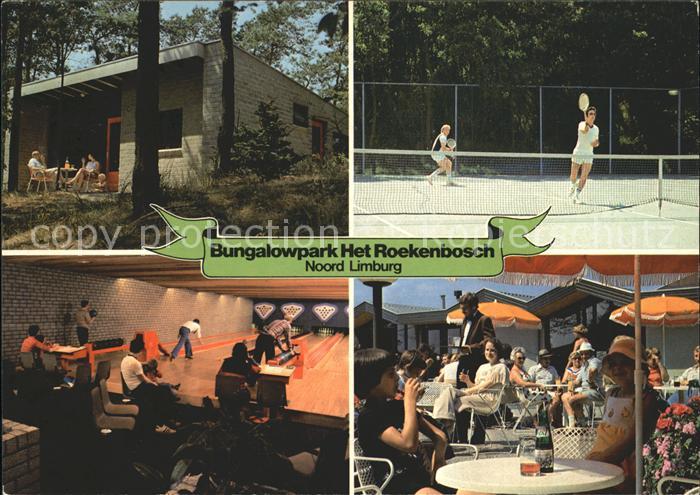 Blitterswjck Bungalowpark Het Roeckenbosch Kegelbahn Tennisplatz Restaurant
