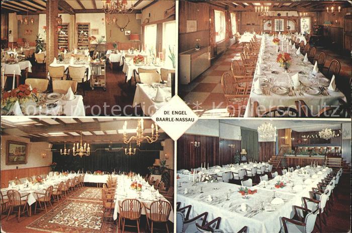 Baarle Nassau Hotel Cafe Restaurant De Engel Gastraum Speisesaal