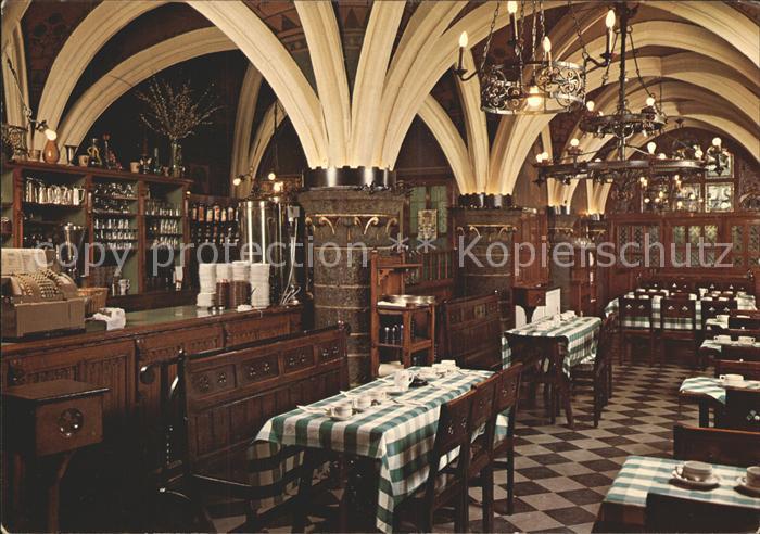 Gent Gand Flandre Restaurant Tea Room Cafe Raadskelder anno 1425