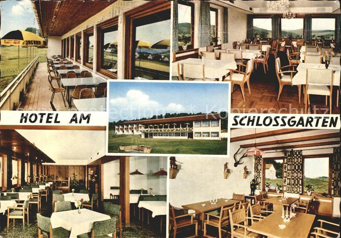 Gladenbach Hessen Hotel am Schlossgarten Restaurant